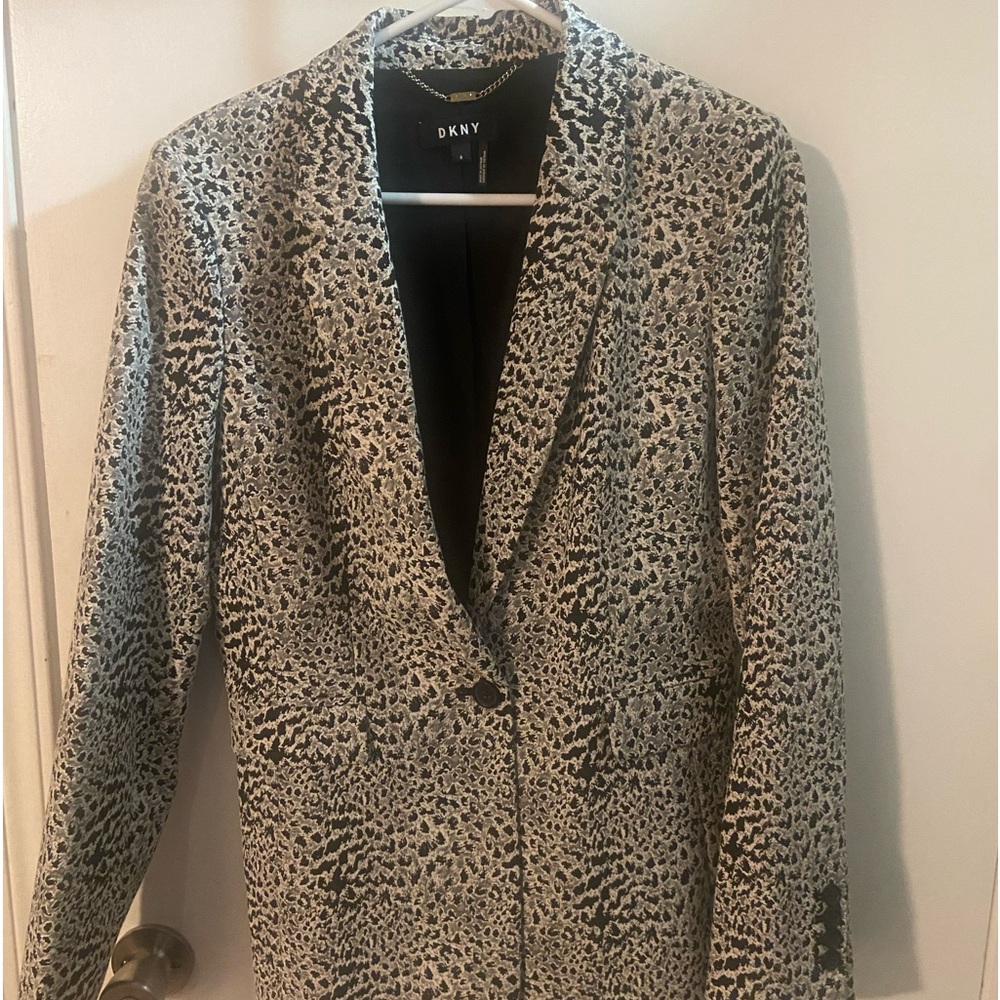 DNKY Womens Jacket.  Black and white size small.